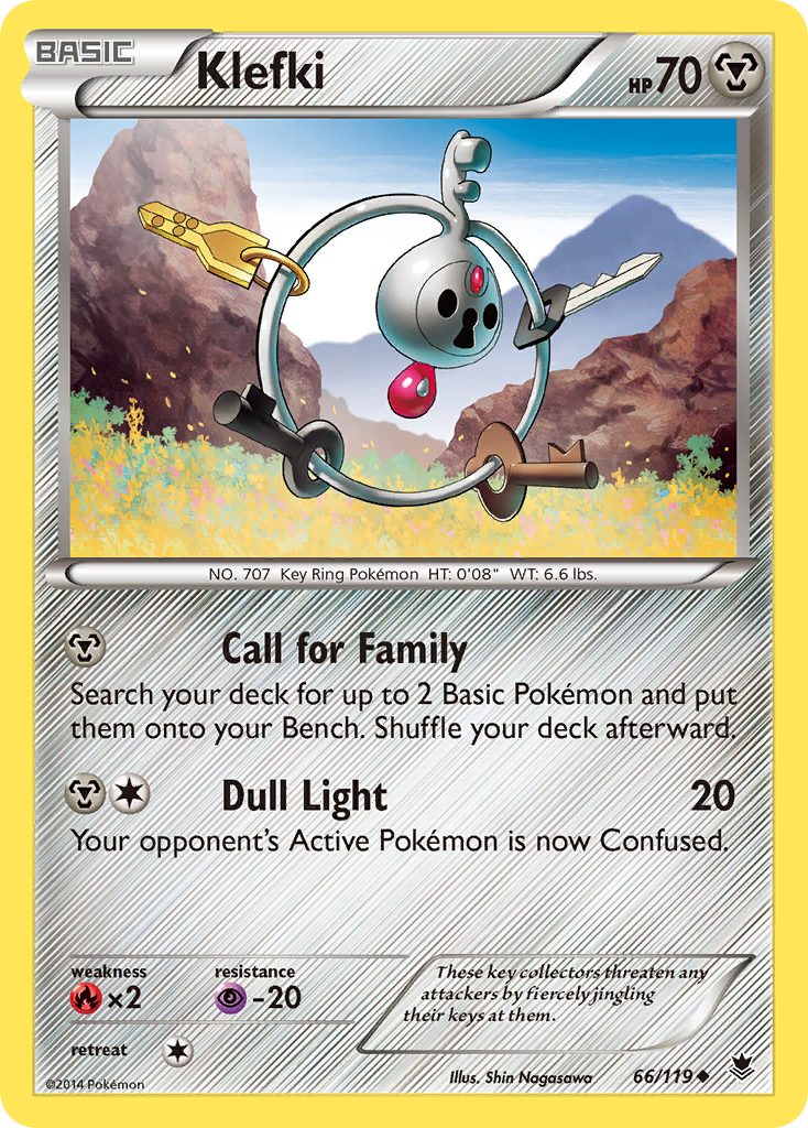 Klefki (66/119) [XY: Phantom Forces] | KingTCG.ca