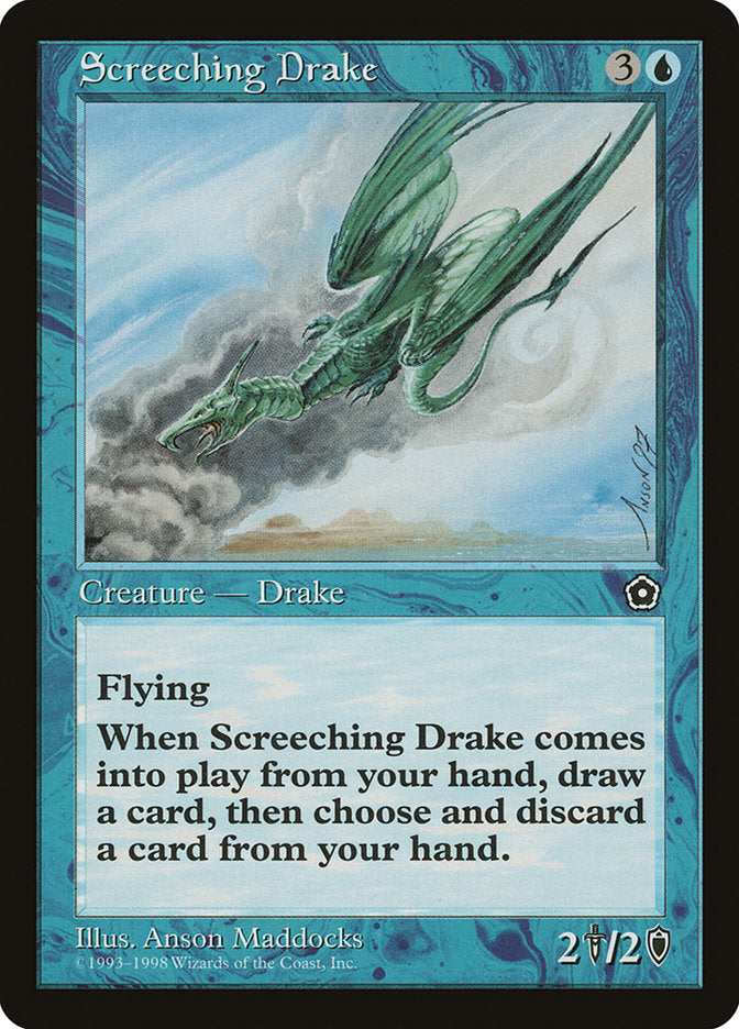 Screeching Drake [Portal Second Age] | KingTCG.ca