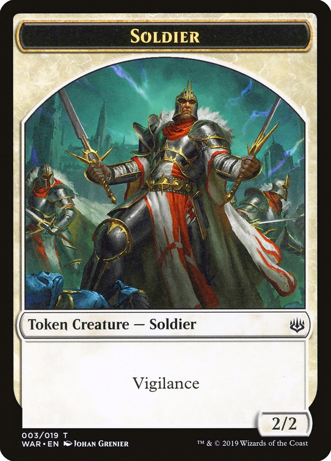 Soldier [War of the Spark Tokens] | KingTCG.ca