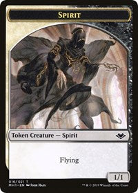 Spirit // Golem Double-Sided Token [Modern Horizons Tokens] | KingTCG.ca