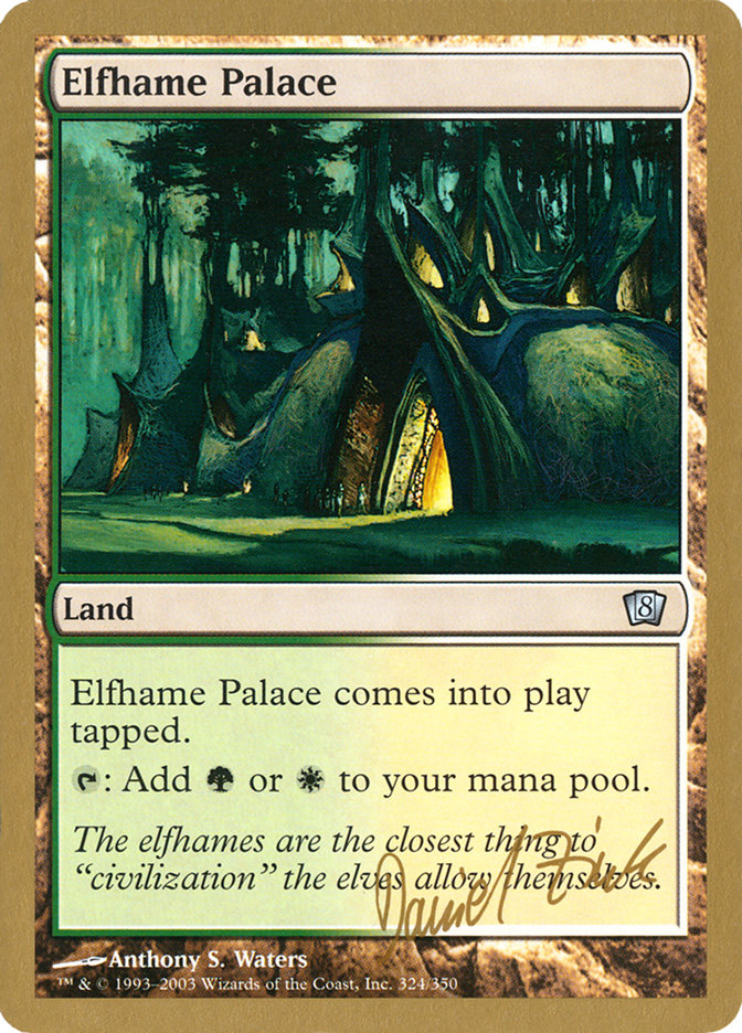 Elfhame Palace (Daniel Zink) [World Championship Decks 2003] | KingTCG.ca