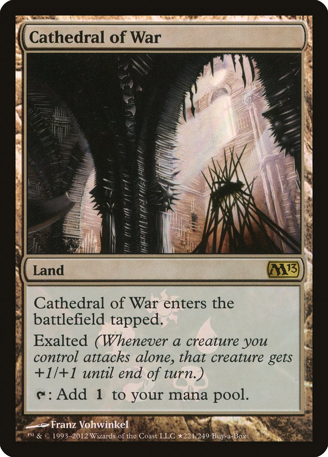 Cathedral of War [Magic 2013 Promos] | KingTCG.ca