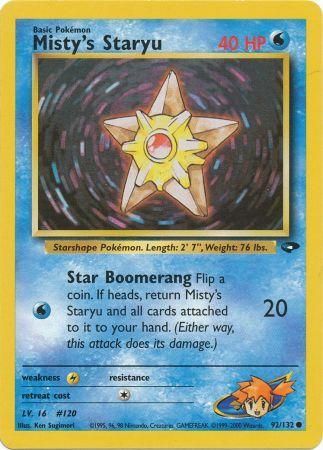 Misty's Staryu (92/132) [Gym Challenge] | KingTCG.ca