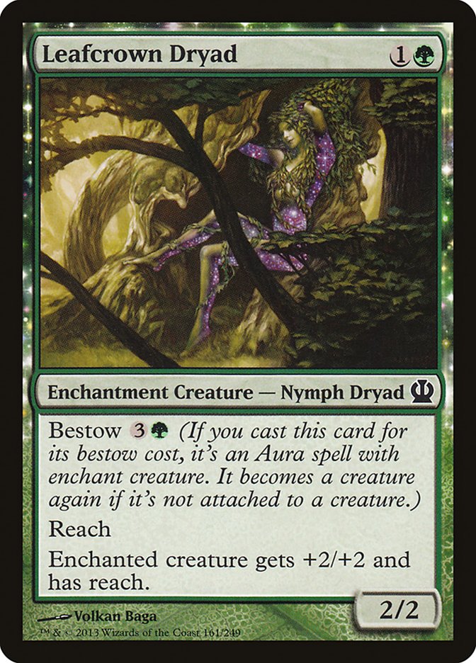 Leafcrown Dryad [Theros] | KingTCG.ca