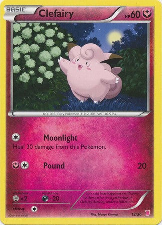 Clefairy (13/30) [XY: Trainer Kit - Bisharp & Wigglytuff] | KingTCG.ca