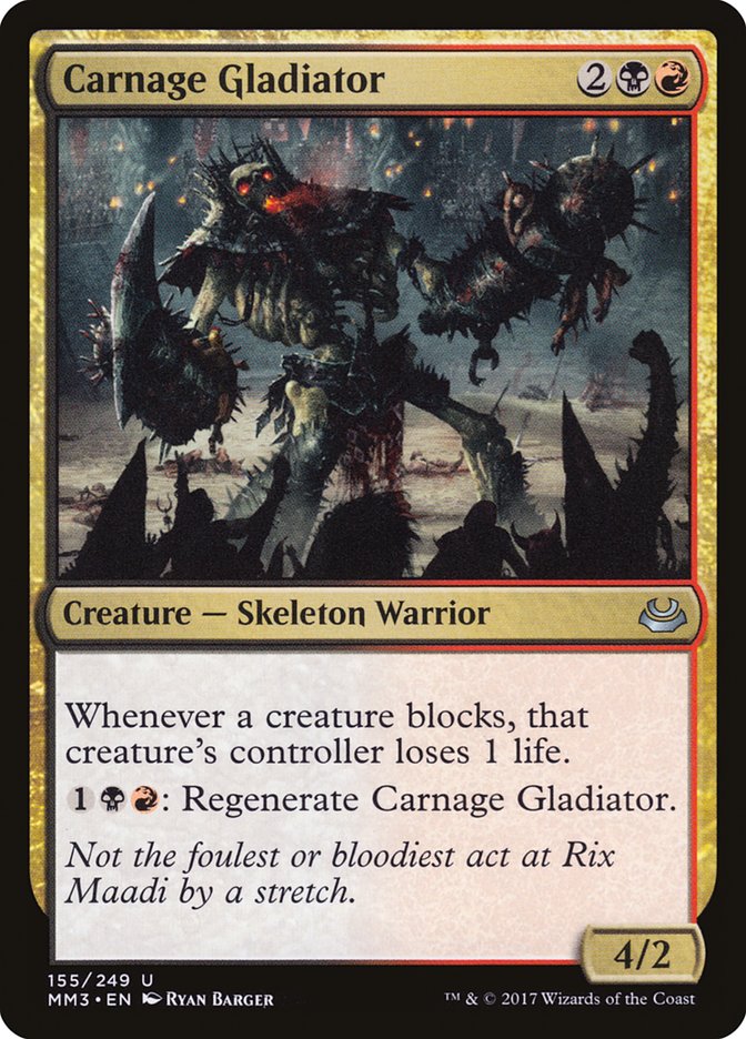 Carnage Gladiator [Modern Masters 2017] | KingTCG.ca