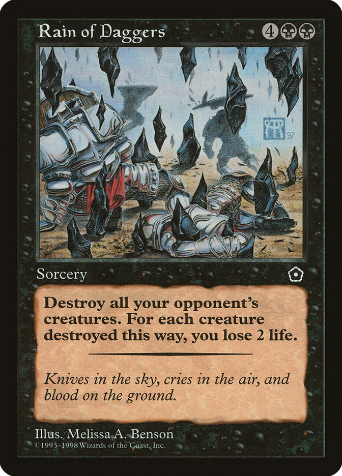 Rain of Daggers [Portal Second Age] | KingTCG.ca