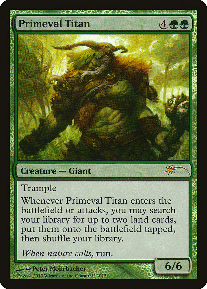 Primeval Titan [Grand Prix Promos] | KingTCG.ca