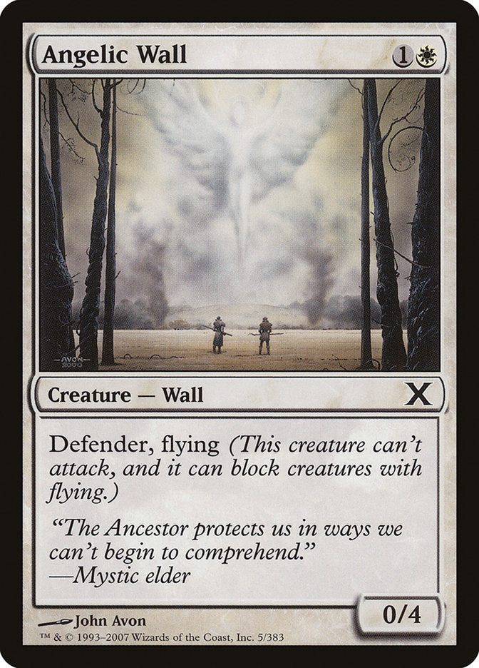 Angelic Wall [Tenth Edition] | KingTCG.ca