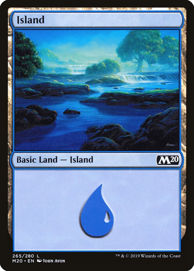 Island (#265) [Core Set 2020] | KingTCG.ca