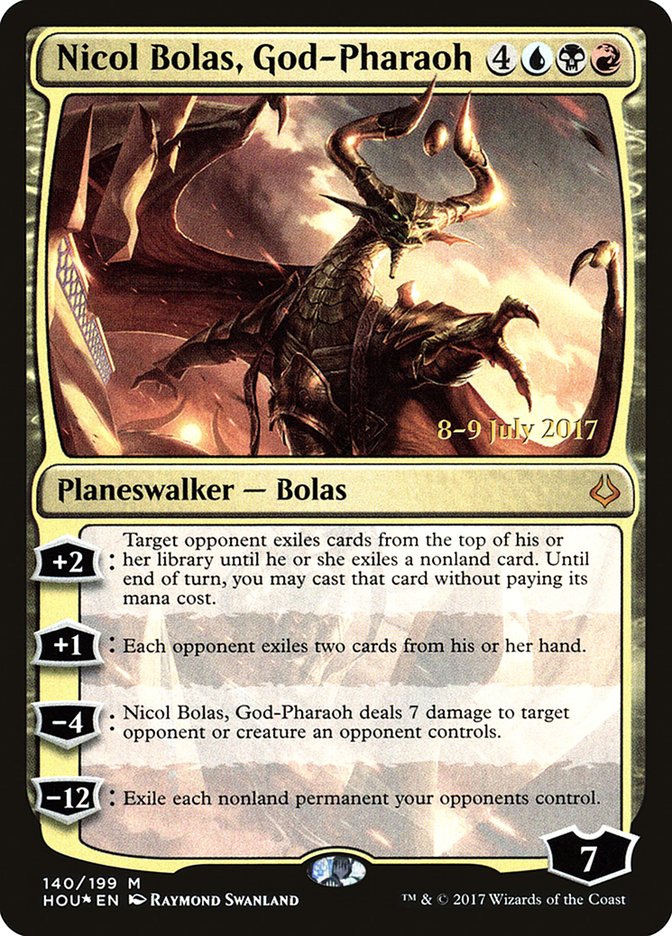 Nicol Bolas, God-Pharaoh [Hour of Devastation Promos] | KingTCG.ca