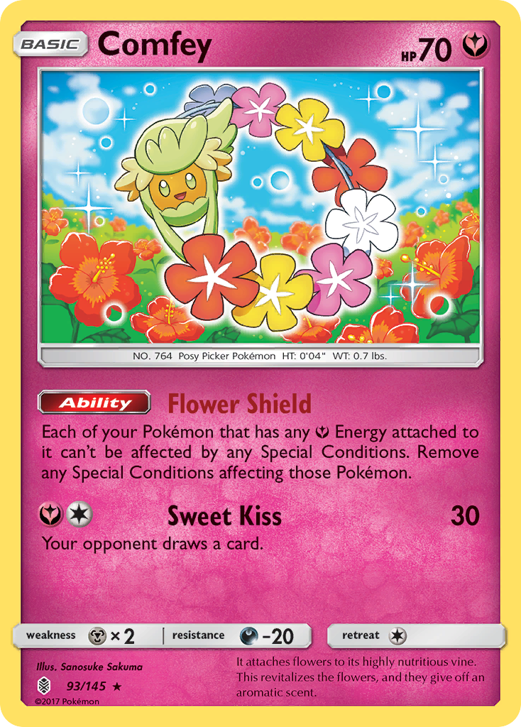 Comfey (93/145) [Sun & Moon: Guardians Rising] | KingTCG.ca