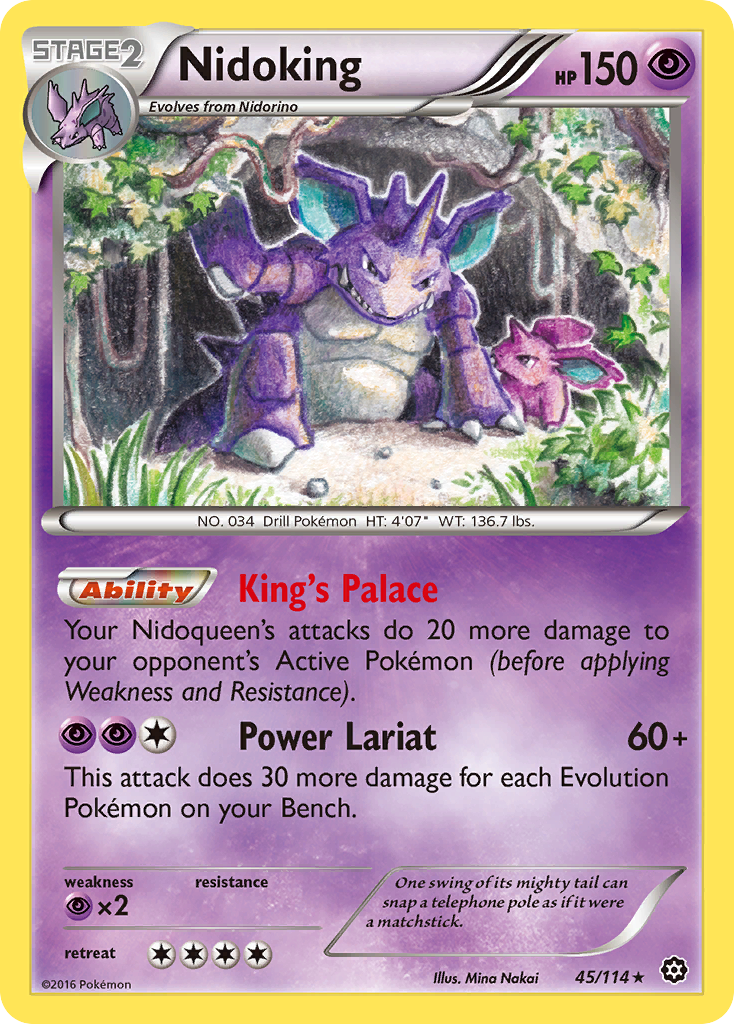 Nidoking (45/114) [XY: Steam Siege] | KingTCG.ca