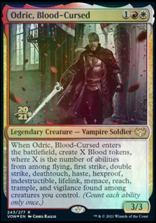 Odric, Blood-Cursed [Innistrad: Crimson Vow Prerelease Promos] | KingTCG.ca