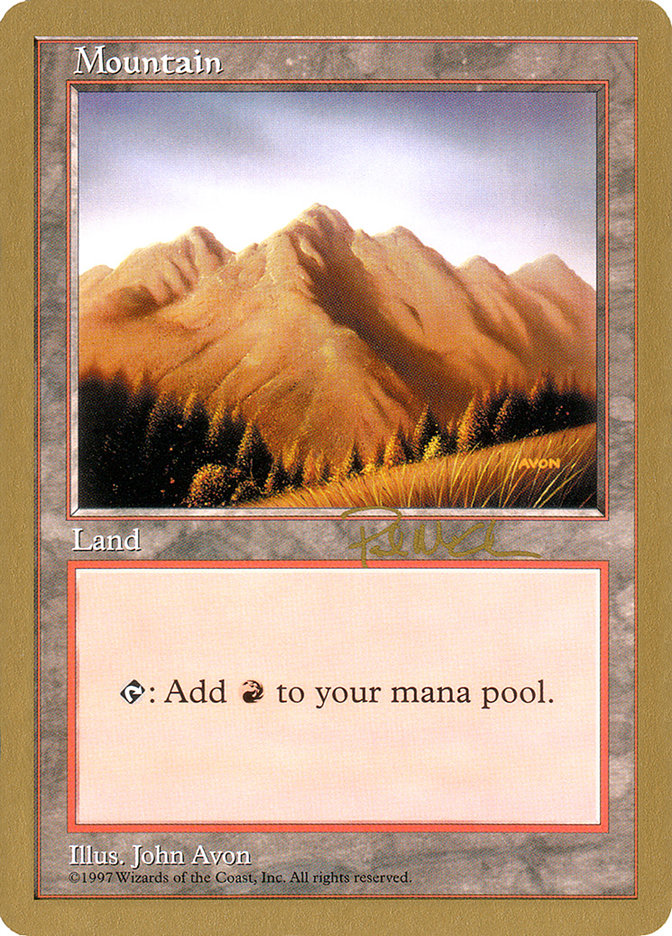 Mountain (pm444) (Paul McCabe) [World Championship Decks 1997] | KingTCG.ca