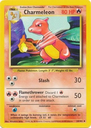 Charmeleon (24/102) [Base Set] | KingTCG.ca