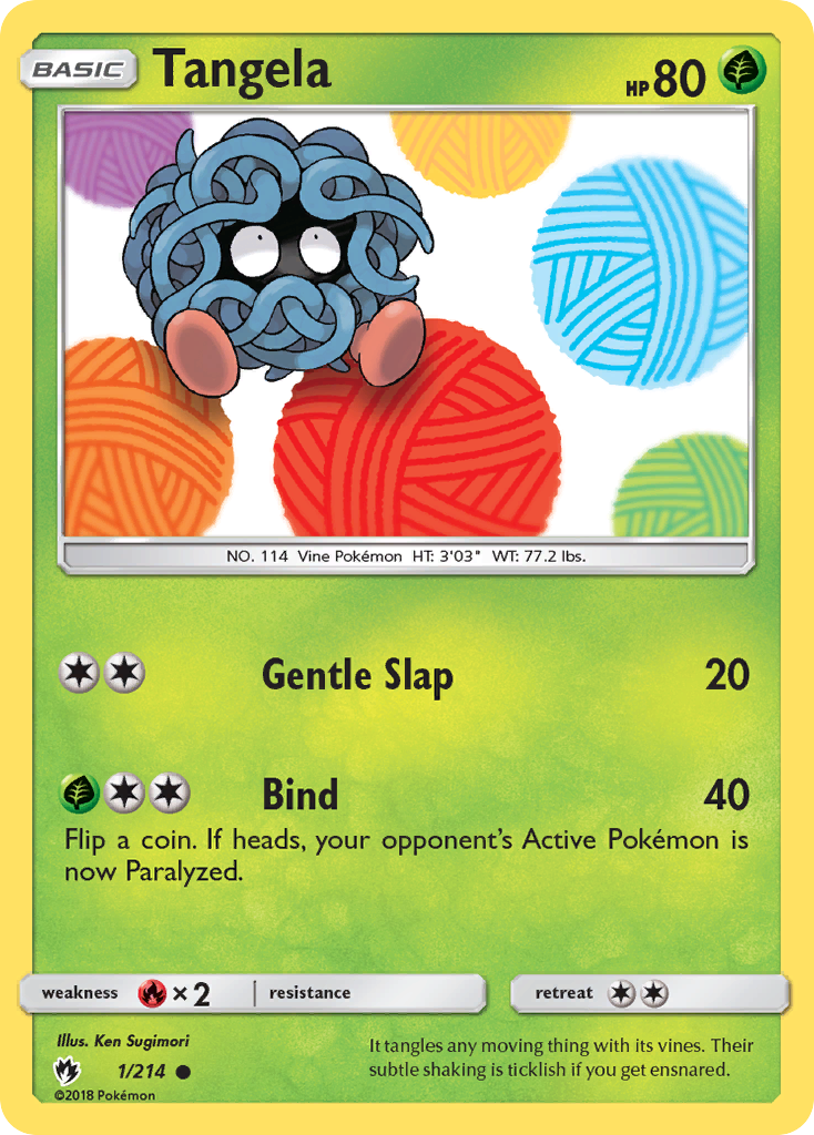 Tangela (1/214) [Sun & Moon: Lost Thunder] | KingTCG.ca