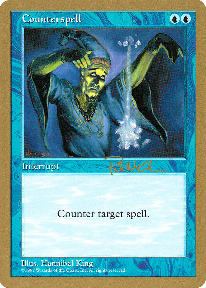 Counterspell (Paul McCabe) [World Championship Decks 1997] | KingTCG.ca