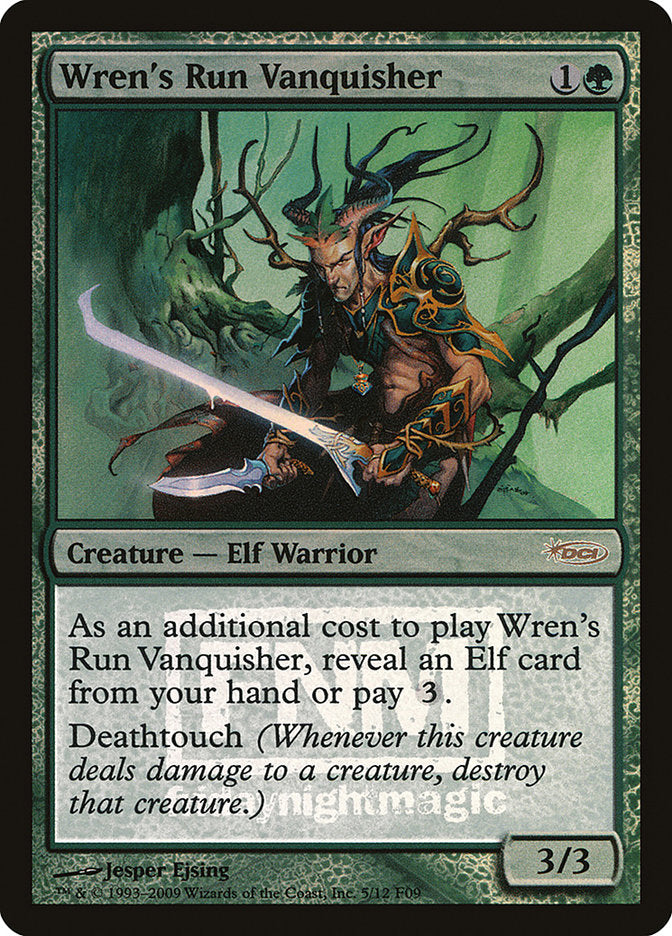 Wren's Run Vanquisher [Friday Night Magic 2009] | KingTCG.ca