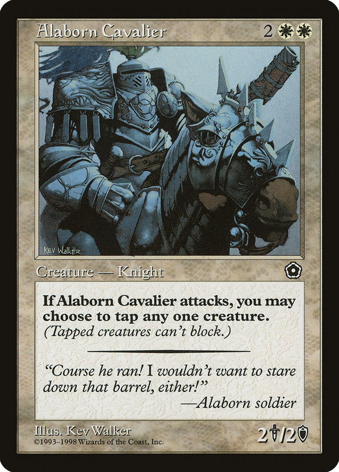 Alaborn Cavalier [Portal Second Age] | KingTCG.ca