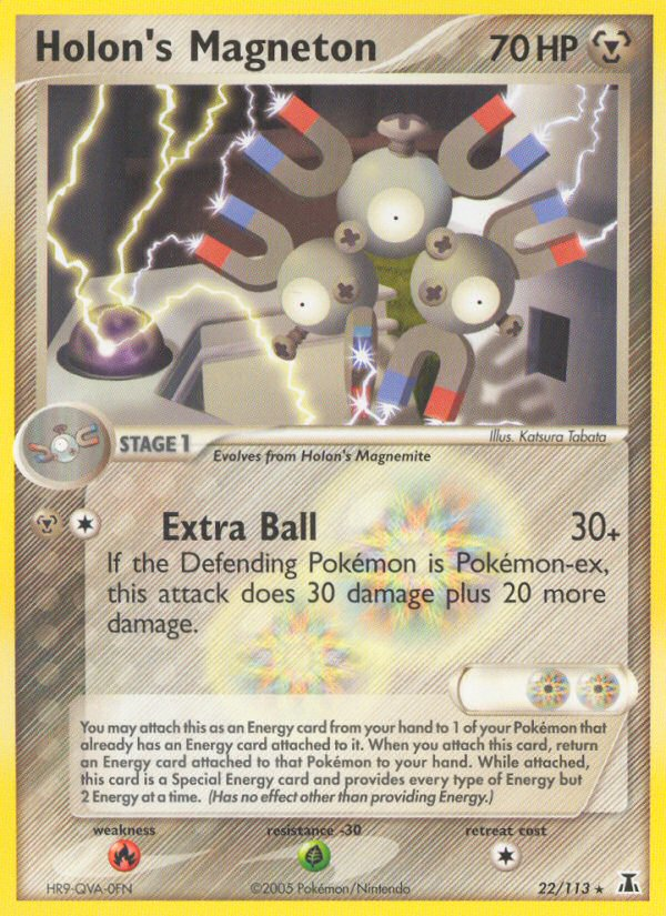 Holon's Magneton (22/113) [EX: Delta Species] | KingTCG.ca