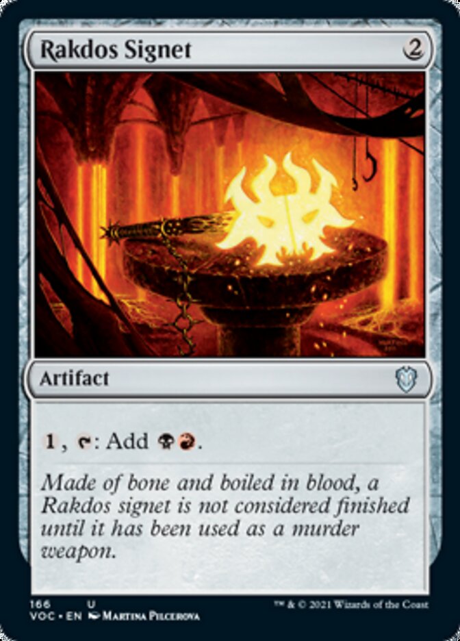 Rakdos Signet [Innistrad: Crimson Vow Commander] | KingTCG.ca