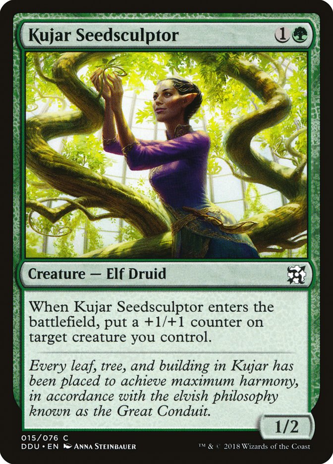 Kujar Seedsculptor [Duel Decks: Elves vs. Inventors] | KingTCG.ca