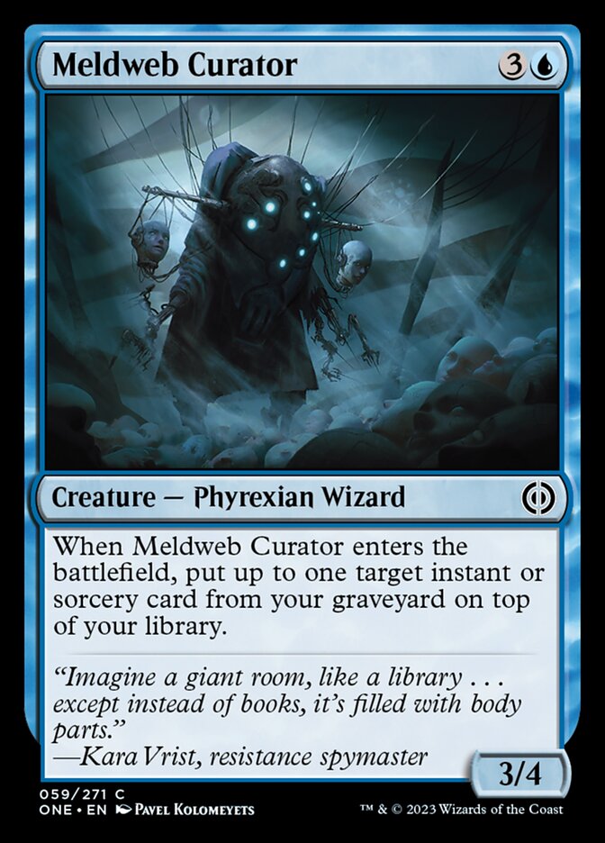 Meldweb Curator [Phyrexia: All Will Be One] | KingTCG.ca