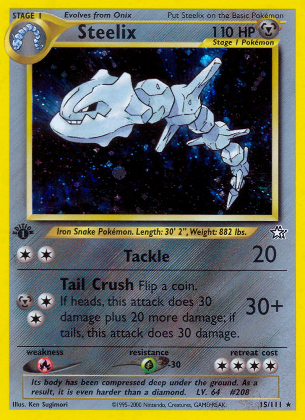 Steelix (15/111) [Neo Genesis 1st Edition] | KingTCG.ca