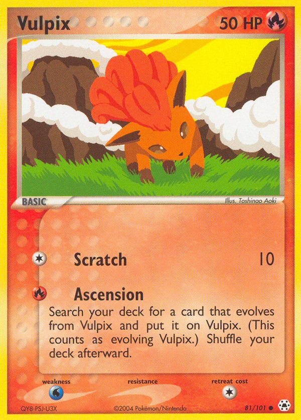 Vulpix (81/101) [EX: Hidden Legends] | KingTCG.ca