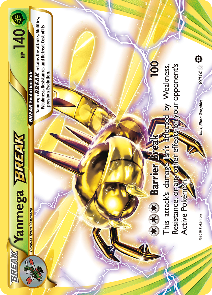 Yanmega BREAK (8/114) [XY: Steam Siege] | KingTCG.ca