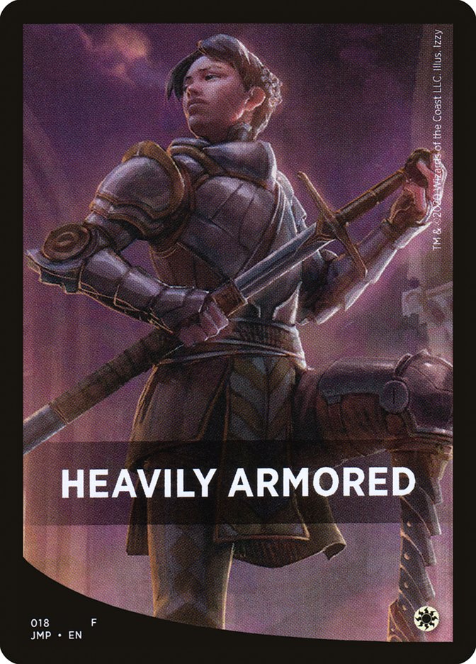 Heavily Armored Theme Card [Jumpstart Front Cards] | KingTCG.ca