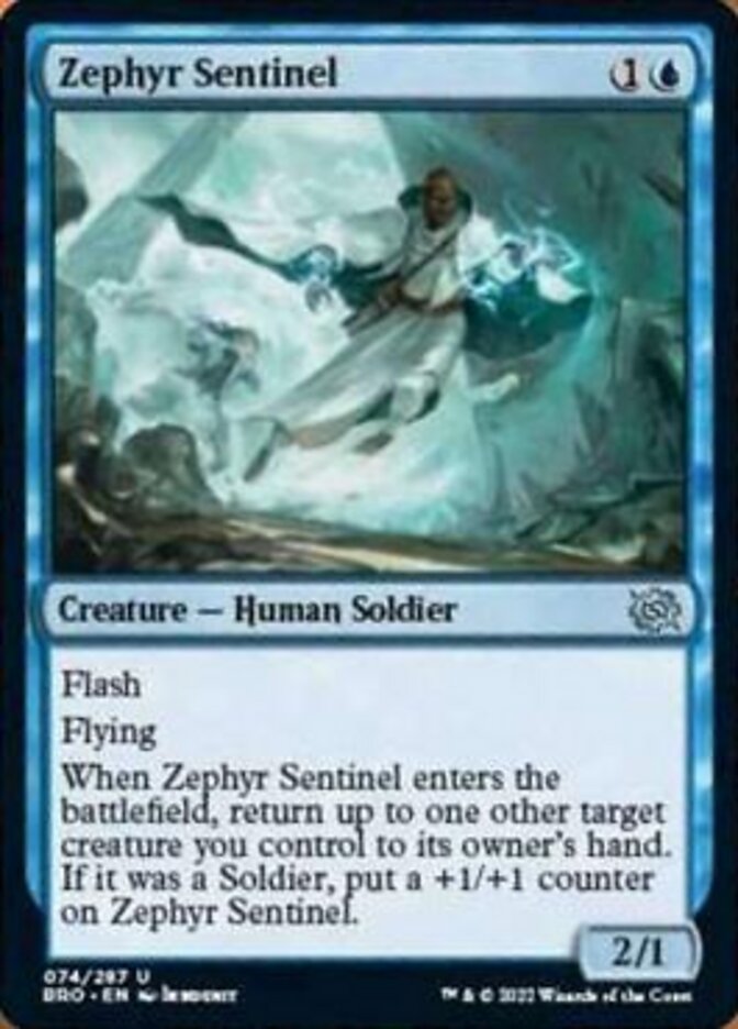 Zephyr Sentinel [The Brothers' War] | KingTCG.ca