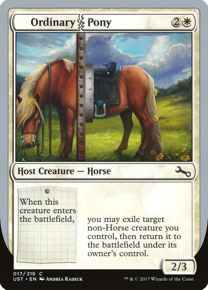 Ordinary Pony [Unstable] | KingTCG.ca