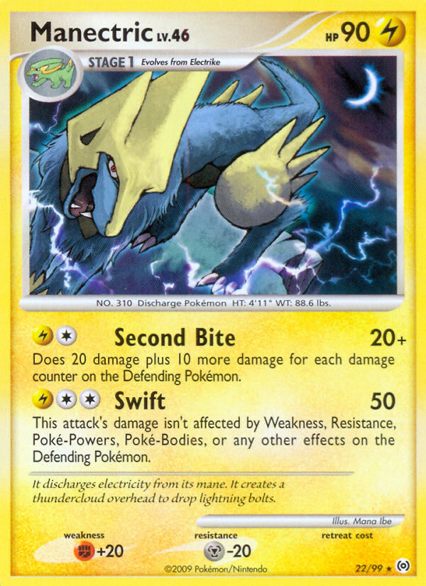 Manectric (22/99) [Arceus] | KingTCG.ca