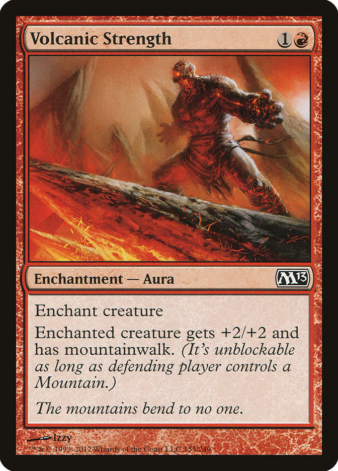 Volcanic Strength [Magic 2013] | KingTCG.ca