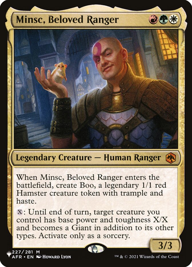 Minsc, Beloved Ranger [The List] | KingTCG.ca