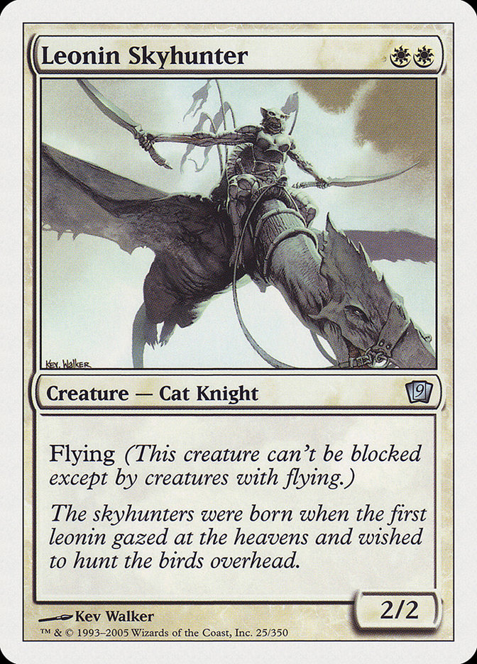 Leonin Skyhunter [Ninth Edition] | KingTCG.ca