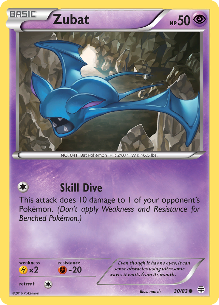 Zubat (30/83) [XY: Generations] | KingTCG.ca