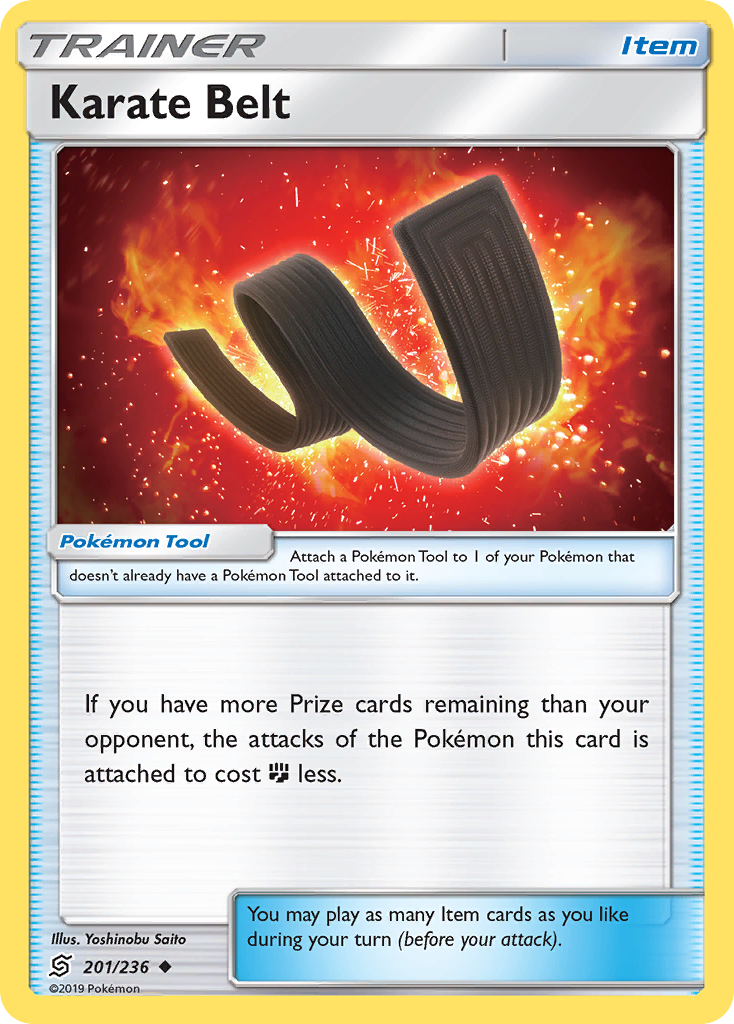 Karate Belt (201/236) [Sun & Moon: Unified Minds] | KingTCG.ca