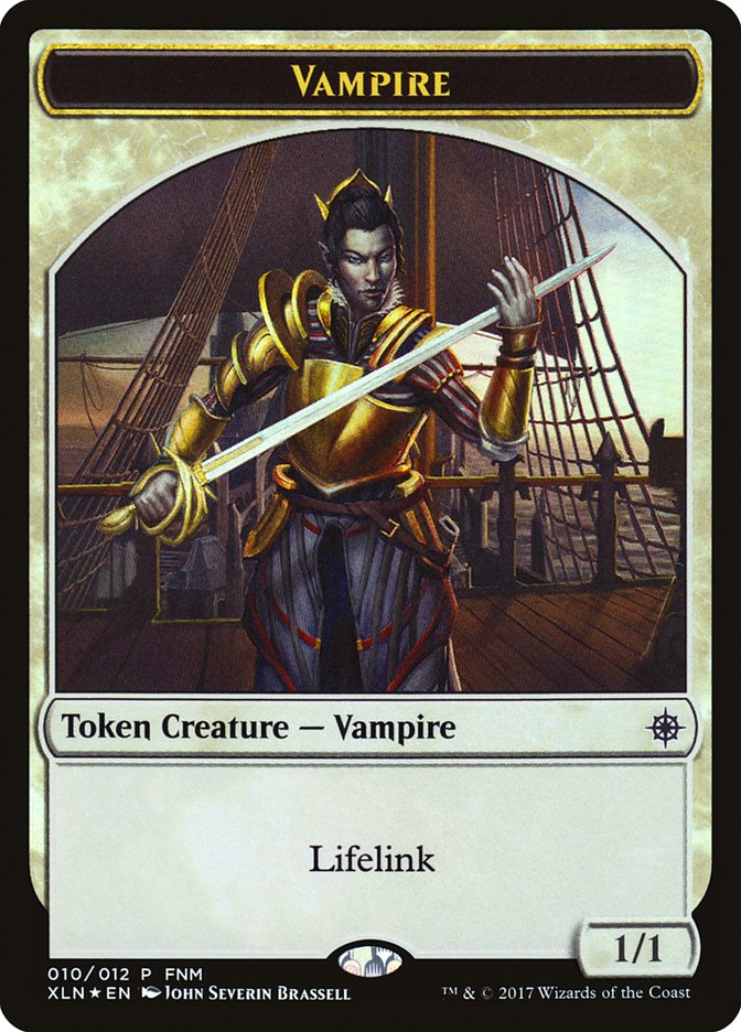 Vampire // Treasure (010) Token [Friday Night Magic 2017] | KingTCG.ca