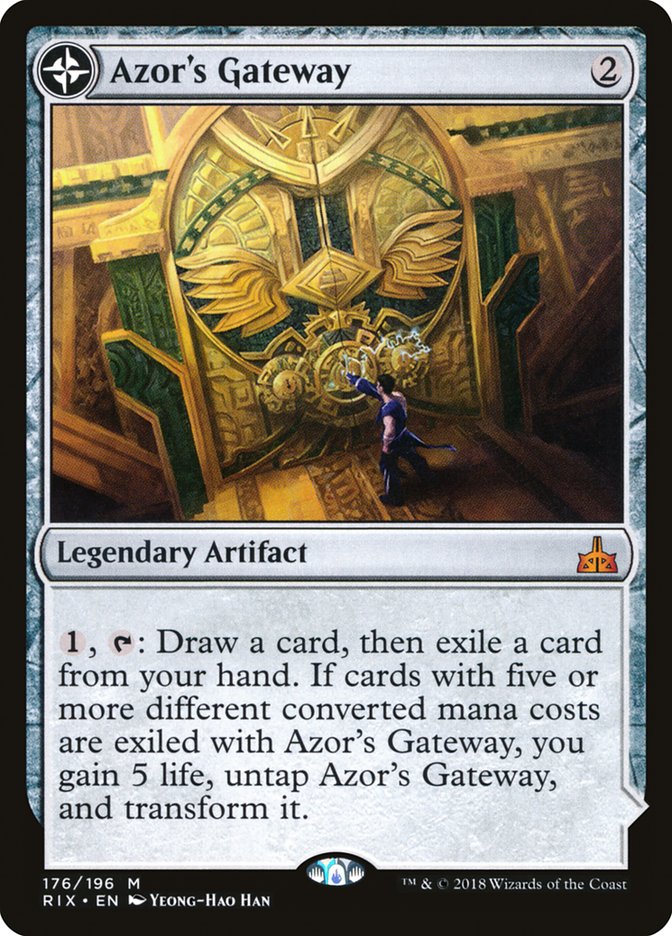 Azor's Gateway // Sanctum of the Sun [Rivals of Ixalan] | KingTCG.ca