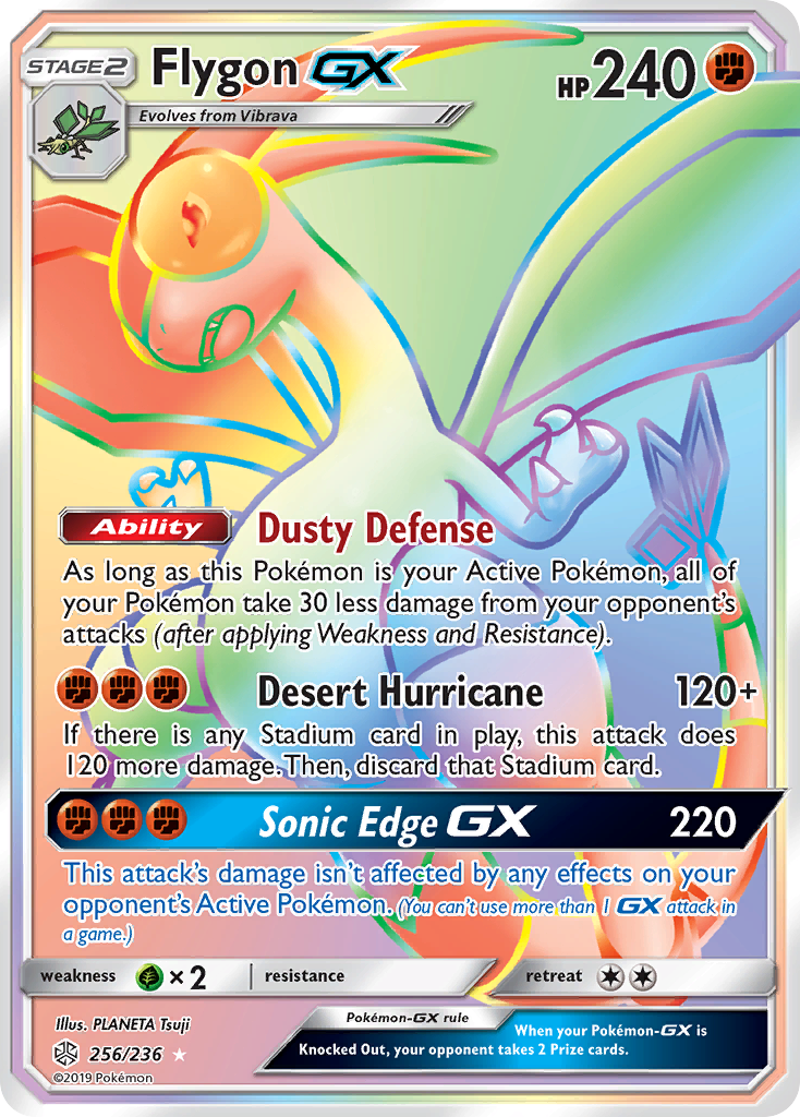 Flygon GX (256/236) [Sun & Moon: Cosmic Eclipse] | KingTCG.ca