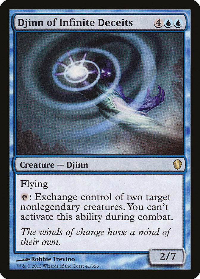 Djinn of Infinite Deceits [Commander 2013] | KingTCG.ca