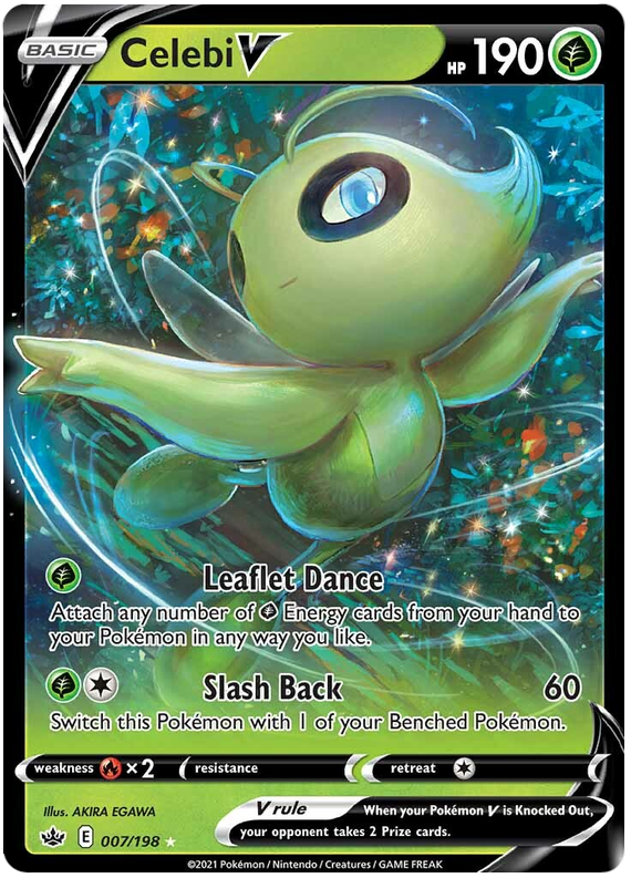 Celebi V (007/198) [Sword & Shield: Chilling Reign] | KingTCG.ca