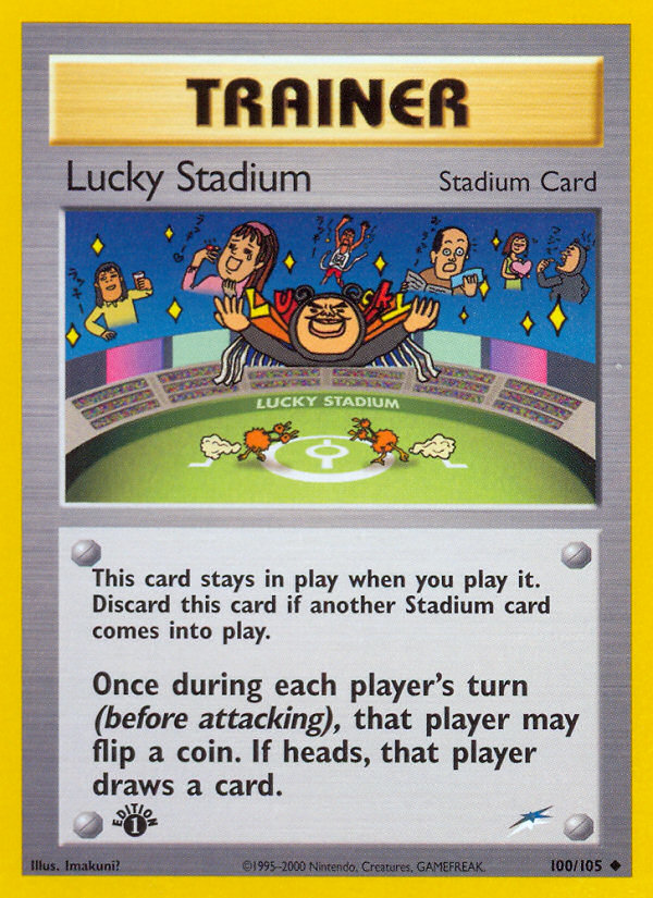 Lucky Stadium (100/105) [Neo Destiny 1st Edition] | KingTCG.ca