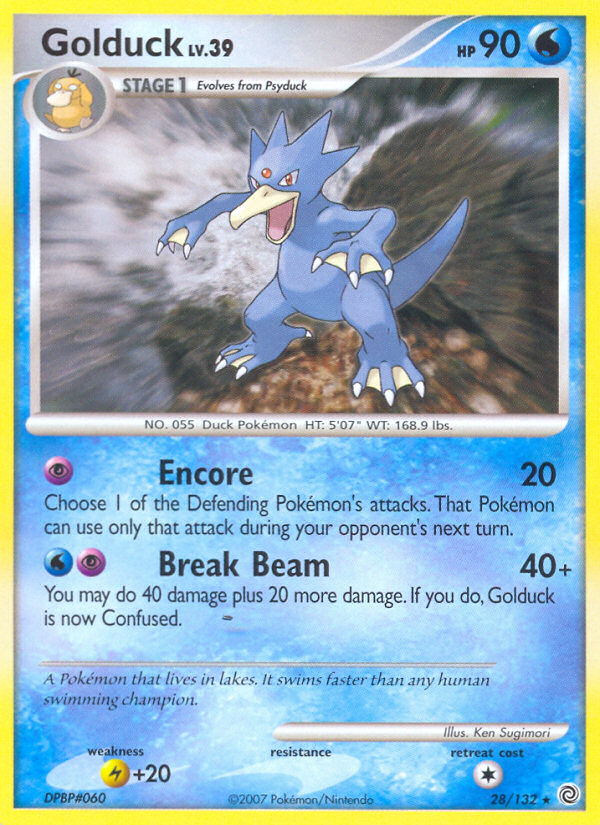 Golduck (28/132) [Diamond & Pearl: Secret Wonders] | KingTCG.ca