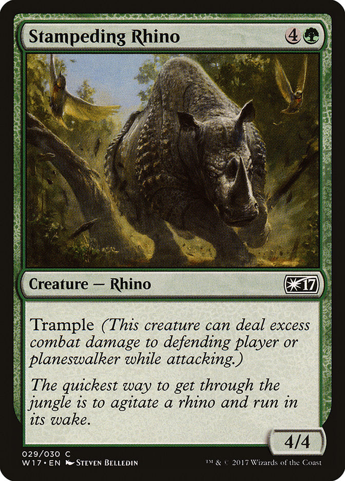 Stampeding Rhino [Welcome Deck 2017] | KingTCG.ca