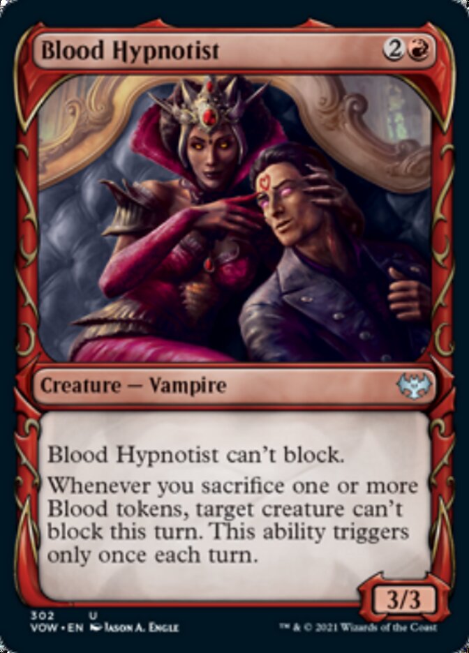 Blood Hypnotist (Showcase Fang Frame) [Innistrad: Crimson Vow] | KingTCG.ca