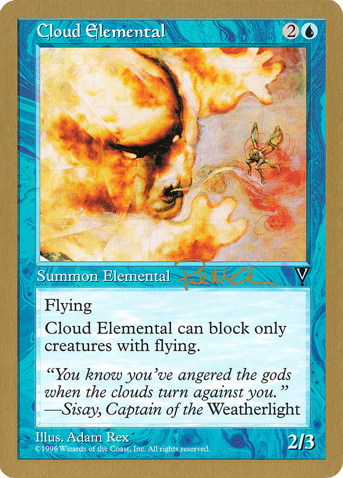 Cloud Elemental (Paul McCabe) [World Championship Decks 1997] | KingTCG.ca